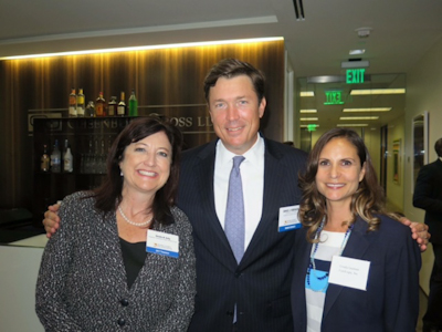 Deirdre Kelly at Counsel in Conversation Speed Mentoring Night 2017 with OCBA's Corporate Counsel Section and Young Lawyers Division