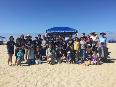 2015 OCBA Beach Cleanup Day